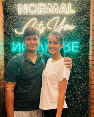 Jasmine Rath Instagram - Happy birthday little brother💕 I still remember the years when you were just a toddler learning to walk around the house. Today, you’re already preparing for your finals! 
So... All the best and once again HAPPY BIRTHDAY GUDDU !

#jasminerath #brothersisterlove