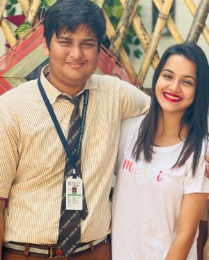 Jasmine Rath Instagram - Happy birthday little brother💕 I still remember the years when you were just a toddler learning to walk around the house. Today, you’re already preparing for your finals! 
So... All the best and once again HAPPY BIRTHDAY GUDDU !

#jasminerath #brothersisterlove