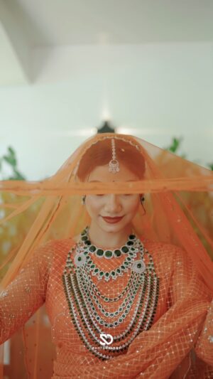 Jasnya Jayadeesh Instagram - This look has my heart ❤️🥰
Costume @ela_kshidesignerstudio_ 
Mua @makeoverbyshaima 
Dop 📸 @sijudoss_photography 
Jewellery @allura_premium_bridal_rentals