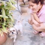 Jazz Sodhi Instagram - 🐶🐩🐾🦴🌺❤️🧚🏻‍♀️😘 #jazzsodhi #doglover #happiness #bestbuddy #stressreliever #instadog #instadogreels #beautiful Mumbai, Maharashtra