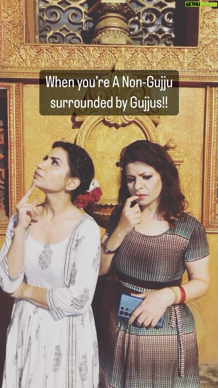 Jennifer Mistry Bansiwal Instagram - A Non-Gujju surrounded by Gujjus!! ( funny , gujju , comedy , reel , ) #reelitfeelit #reelkarofeelkaro #funnyvideos #funny #comedy