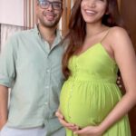 Juhi Godambe Instagram - It’s almost time for our precious baby to come home and we can’t wait! Meanwhile here’s a little gender guessing with our loved ones 😋❤️👀🤰🏻👶🏻 What do you think baby J will be? ❤️