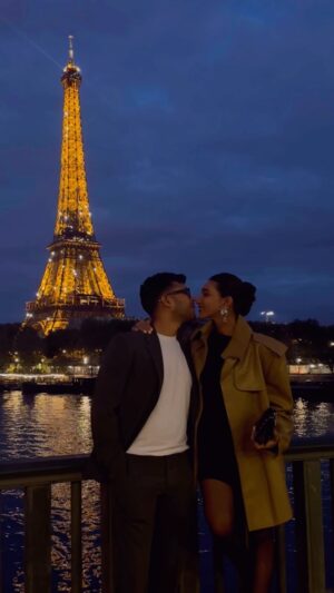 Juhi Godambe Instagram - As teenagers we always spoke about how going to Paris together would be a dream, and years later here we are, living our dream 🥹❤️