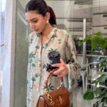 Juhi Godambe Instagram - Anytime I’m able to sneak a coffee break, I’m taking it 👀🤌🏼☕️ . . Wearing @arabellaaofficial