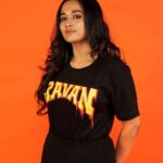 Kaavya Arivumani Instagram - Revealing” THE DARK LORD - RAVAN”🌠 Grand Launch soon!✨ @ravanoutfits Team: Dop:@sakthivel_dop MUAH:@jeevya_makeoverartistry Concept:@baranianand #kaavya#kaavyaarivumani