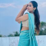 Kaavya Arivumani Instagram - Hey💙 @abrv_boutique @sri.saicollections