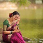 Kaavya Arivumani Instagram - 🪷 @sarina.theboutique @jeevya_makeoverartistry @dhanush__photography @arudpa Team❤️ #kaavya#kaavyaarivumani