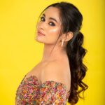 Kaavya Arivumani Instagram - Baby girl almighty🌸💓 . . 📸@dhanush__photography @vybn_studio Muah:@kalaiartistry 👗@shri_she . #kaavya#kaavyaarivumani