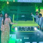 Kaavya Arivumani Instagram - Happy to launch the New Maruti Suzuki Jimny !!!✨🏁 @popularnexa .. #kaavya#kaavyaarivumani @albertpraveen120790 NEXA Nandanam