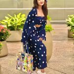 Kanchi Singh Instagram - Sri Lanka ✈️ . . Styled by:- @yashasvisingh19 Wearing:- @barrooni.in Assisted by:- @aarttiiii__ Terminal 2 Chatrapati Shivaji Terminal Mumbai