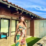 Kanchi Singh Instagram - It’s a vibe…. . . Styled by:- @yashasvisingh19 Wearing:- @erotissch Assisted by:- @aarttiiii__ Hotel Cinnamon Bey, Beruwela, Sri Lanka