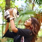 Kanchi Singh Instagram - Hey there hop stuff 🐰 OREO🤍 #mylove . . 📸 @anmol_photography__