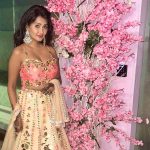 Kanchi Singh Instagram - It’s a pink-me-up 🌸 . . Styled by:- @yashasvisingh19 Wearing:- @apsarasareesofficial Outfit Pr:- @new_sense_branding #shaadi#shaadiseason#happinessquotes#love