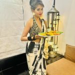 Kanchi Singh Instagram - शुभ दीपावली 🪔💫 #2023 . . Styled by- @yashasvisingh19 Wearing- @bawreefashions Outfit pr- @fd_mikita_fabricate