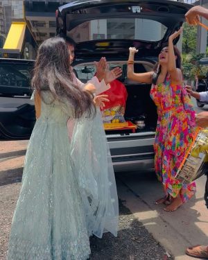 Kanchi Singh Instagram - Aaj ka din 🙏🏻🌸✨ #ganeshchaturthi2023