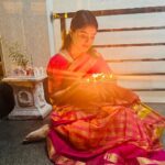 Karunya Ram Instagram - May this festival of light bring u all more joy and prosperity… happy Deepawali everyone… 🩷❤️🫶🏼✨💥 : : #karunyaram