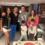 Kashmera Shah Instagram – Celebrating birthday with family #familyfirst #love #respect #faith #friendship #loyalty #real @rishaabchauhaan @krushna30 @malachauhanofficial07