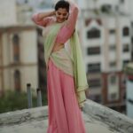 Kavya Kalyanram Instagram - Terrace shoots, terrace shoots, terrace shoots, I don’t like. I avoid. But terrace shoots like me 🫠 Show me a better place to shoot than your terrace for a lazy person and I’ll stop! 🤭