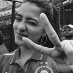 Ketika Sharma Instagram - Cricket for me represents life in general. Its a great teacher and it's so graceful ✨no wonders it's called “a gentleman's sport” 🙌🏼 Its a leveller, it's uncertain, it's aspirational, its a humbler! It’s about Intent! About passion and dreams and failures and successes, about diligence and determination! It’s about physical and mental grit!! It's about life and about being human! The" Sportsman Spirit" adds so much quality, character and grace to an individual! And isn’t it soo beautiful how passionately this sport brings (especially us Indians) together in more ways than one? It's a religion we unanimously belong to🫶 As for this World Cup, Team India played this World Cup in such style and swag!! So much so that we looked like "OBVIOUS" winners! Yes the result didn't go our way but this victory will mean equally much to Australia "this" time because they beat "the strongest team" this tournament! It's a really sweet win for them because they beat "the most dominating team" of this tournament, a team which had the Best batsman, best bowlers and honestly” THE BEST TEAM"! Period!! What an iconic tournament this was #lions on the field truly @indiancricketteam #iconic So here’s to dreaming on 🥂 That's what we always do! We accept the results in life with grace and move on with the lessons and the learnings taken and with a hopeful heart we look forward to a brighter tomorrow! We dream on, We dream big and we shine through it all 💙✨ #bleedblue #cricketworldcup #2023 #finals Narendra Modi Stadium - Ahmedabad