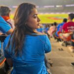 Ketika Sharma Instagram - Cricket for me represents life in general. Its a great teacher and it's so graceful ✨no wonders it's called “a gentleman's sport” 🙌🏼 Its a leveller, it's uncertain, it's aspirational, its a humbler! It’s about Intent! About passion and dreams and failures and successes, about diligence and determination! It’s about physical and mental grit!! It's about life and about being human! The" Sportsman Spirit" adds so much quality, character and grace to an individual! And isn’t it soo beautiful how passionately this sport brings (especially us Indians) together in more ways than one? It's a religion we unanimously belong to🫶 As for this World Cup, Team India played this World Cup in such style and swag!! So much so that we looked like "OBVIOUS" winners! Yes the result didn't go our way but this victory will mean equally much to Australia "this" time because they beat "the strongest team" this tournament! It's a really sweet win for them because they beat "the most dominating team" of this tournament, a team which had the Best batsman, best bowlers and honestly” THE BEST TEAM"! Period!! What an iconic tournament this was #lions on the field truly @indiancricketteam #iconic So here’s to dreaming on 🥂 That's what we always do! We accept the results in life with grace and move on with the lessons and the learnings taken and with a hopeful heart we look forward to a brighter tomorrow! We dream on, We dream big and we shine through it all 💙✨ #bleedblue #cricketworldcup #2023 #finals Narendra Modi Stadium - Ahmedabad
