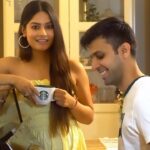Krishna Mukherjee Instagram - Here is the big announcement! Visit the link in my bio to find out more. Happy Navratri❤️ Jai Mata Di 🙏🏻 #letsrock 😄🥰🪬 🕉️ VC- @okcutitofficial ♥️