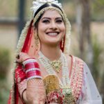 Krishna Mukherjee Instagram - Bachpan se na Mujhe Shaadi karne ka Bada shauk tha by god 🤪 MUA - @sakshigupta_makeup_studio Styleby- @stylebysugandhasood Jewellery- @madhubanbymanubhai Captured by - @israniphotography For Making it happen - @diapers_and_lipsticks