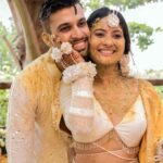 Krishna Mukherjee Instagram - Din shagna da 💛 Captured by - @israniphotography