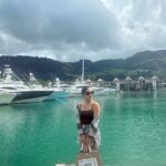 Krishna Mukherjee Instagram - Hello Weekend !!! Mahé, Seychelles