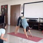 Lakshmi Manchu Instagram - It took me a lot longer than this😅 Find peace within, one breath at a time. 🧘‍♀️✨