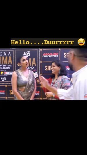 Lakshmi Manchu Instagram - That’s what happens when you casually stroll into my masterpiece! Remember, I’m not just an artist, I’m also a professional ‘frame-thrower.’ 😄 Hehehe! 😜📸
Violence is never the answer BUT. 

#LakshmiManchu #Duurrrr #GoBehindTheCameraDude #Basic #LakshmiUnfiltered