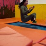 Lavanyaa Instagram - Don’t miss the end effect😂 @syamathegaama @kannadhasann @vigneshviki17 @__sinandsea #trampoline #fun #game #trampolinefun #friends #weekend #vibes #positive #chennai #jump #jumping #gameart #trendingreels #reels #insta #instagram #instareels Chennai, India