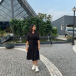 Lavanyaa Instagram - Breathing in tranquillity 🖤 #happy #me #black #naturephotography #nature #beauty #tranquility #breathing #blacklove #coimbatore #love Coimbatore, Tamil Nadu