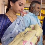 Lavanyaa Instagram - Hand fan as 👶🏻 🫣😂 #pandianstores❤ #pandianstores #mullai #mullaiattrocity #shoot #shooting #seriallife