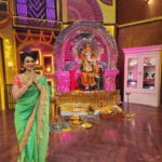 Lipi Mohapatra Instagram - Agyaan ke andhera hatakar gyaan ki roushni bharde mere Bappa.... SUBHA GANESH CHATURTHI 🙏 . . . #lipi #ganeshpuja #didino1 #ganeshchaturthi #festivlook #festival #bappa #bappamorya #blessed #pujavibes #puja #pujavibes