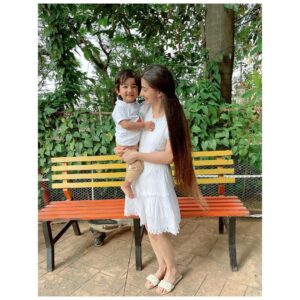 Loveleen Kaur Sasan Instagram - The one who made me a mom, my first-born & the love of my life.🤍🤍

#mummaaaroycieee