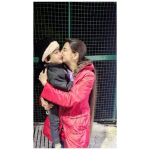 Loveleen Kaur Sasan Instagram - 🌺🙏🏻Jai Maa Vaishnodevi🙏🏻🌺