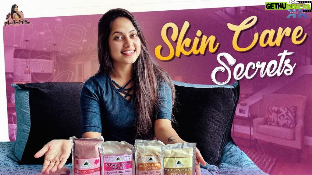 Madhumitha H Instagram - Other YouTube video is out ! Link in bio n story ☺ #meemadhumitha #youtube #skinroutine #secrets #acnesolution #skincare #skincaretips #skinhealth #smile