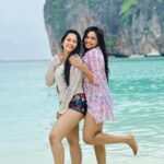 Madhumitha H Instagram – Beach girls 🏖️ ever and forever ♾️ 🧿 
.
.
.
.
#thailand #phiphiisland #mayaberovic #beach #girls #girlstrip