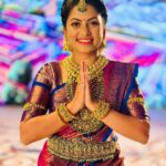 Madhumitha H Instagram - I hope this DIWALI fills your life with light and happiness 🪔✨🌸 #diwali #deepavali #culture #tradtions #customs #saree #traditional #festivetime #festivewear #jewelry #smile #love #light #happiness