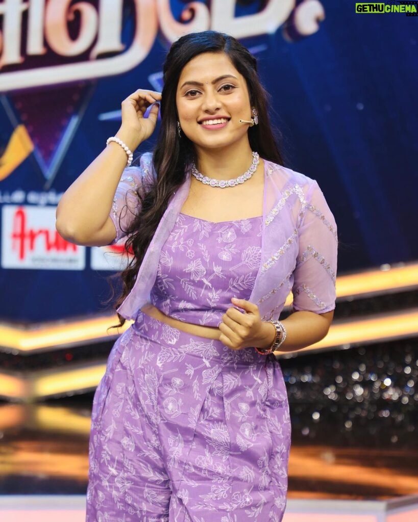 Madhumitha H Instagram - Designed and styled for @madhumitha.h_official ♥✨ Show #ranjithame on @suntv Makeup @artistrybygayu 📸 @itsnavas_zone
