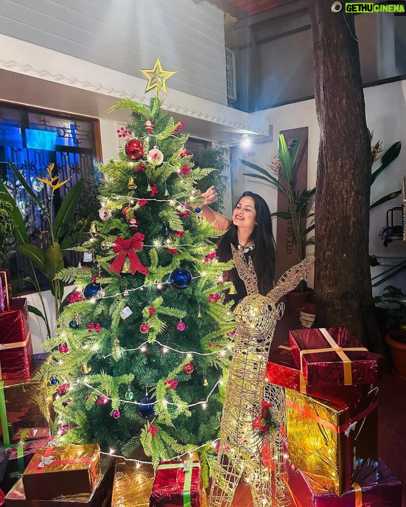 Madhumitha H Instagram - Wishing you peace, happiness, and good luck this season. Merry Christmas 🤶🎄✨ #christmas #christmasdecor #merrychristmas #december