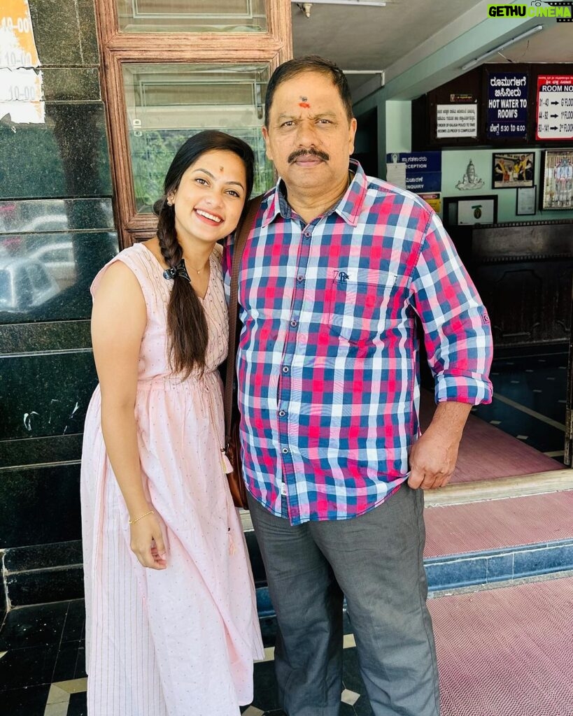 Madhumitha H Instagram - You’re one-of-a-kind and I love you so much. Happy birthday APPA✨🥁🎂 Bangalore, India