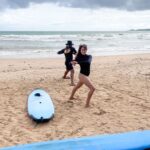 Madhura Naik Instagram - Amidst the salty spray, beneath the sky so blue, Here I chase the waves, in a dance forever true… Ridin’ the ocean’s swell, A tale of nature’s power, a story I shall tell. #oceangirl Weligama Beach