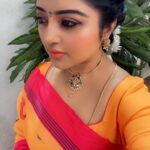 Mahalakshmi Shankar Instagram - Totally in love with this beautiful simple yet elegant necklace set. Thanks to @jewel_by_sankge