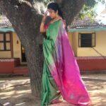 Mahalakshmi Shankar Instagram - Beautiful attractive silk saree from @hubbyfashion2023