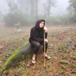 Malavika Jayaram Instagram - #tbt No wonder my friends call me mougli #forestscape #gavi #wildlifelover