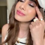 Malvika Sitlani Instagram - I love my neutral eye palettes! 😍 BEAUTY! These are my current faves ! 🌸💛 1. @hudabeauty - Empowered 2. @praush.beauty - The Show Stopper 3. @patricktabeauty - Rose (My MOST fav ❤️) 4. @patmcgrathreal Mothership (Wearing this palette on my eyes ^) All palettes available on Nykaa, except Patrick Ta (PT needs to come to India! 💛🌸🥹)