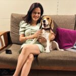 Manava Naik Instagram - My favourite series #me and @napoleon.naik #beagles #pets #manavanaik