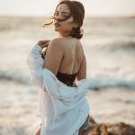 Manisha Rani Instagram - Let the waves hit your feet, let the sand be your seat. 🌊🏖️ 📸 - @rspphotography2000 #goa #beach #manisharani Goa, India