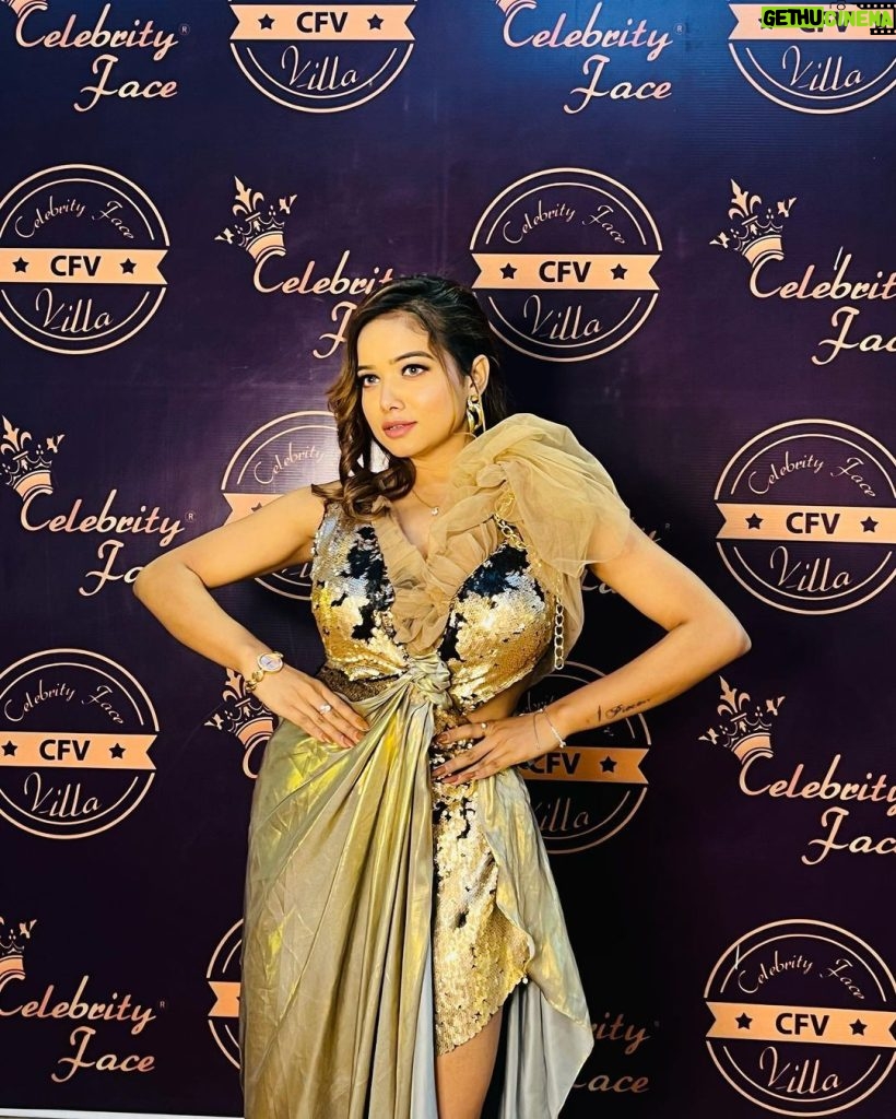 Manisha Rani Instagram - Thanku so much to the entire team of @celebrityface ,specially @irakeshdwivedi ji & to all my loving fans ❤️thanks alot for giving me soooo much love & respect ❤️ Costume designer - @sumanfashionmaker Makeover - @makeoverbymamtasaini Delhi, India